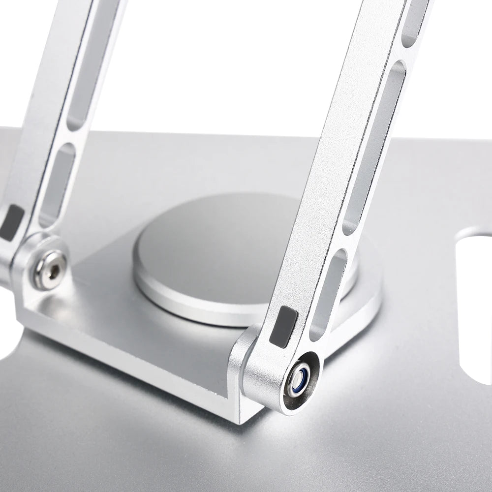 UPERFECT Adjustable Computer Stand with 360 Rotating Base Folding Laptop Riser for Desk Notebook MacBook Monitor up to 19inch