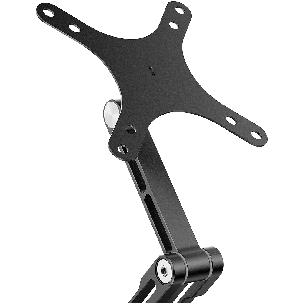 UPERFECT Single Monitor VESA Stand Fits Max 18.5 inch Computer Screen Free Standing Desk Stands Hold up to 5kg Monitor Mount