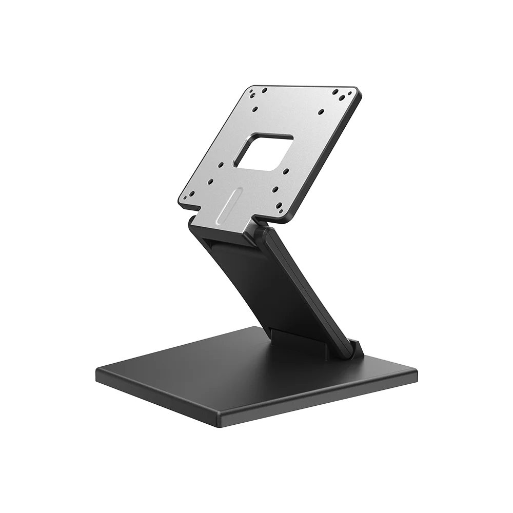 UPERFECT Portable Monitor Stand Holds up to 1.2kg Metal Folding VESA Mount for 15"-22" Displays fits VESA Hole 75x75mm&100x100mm