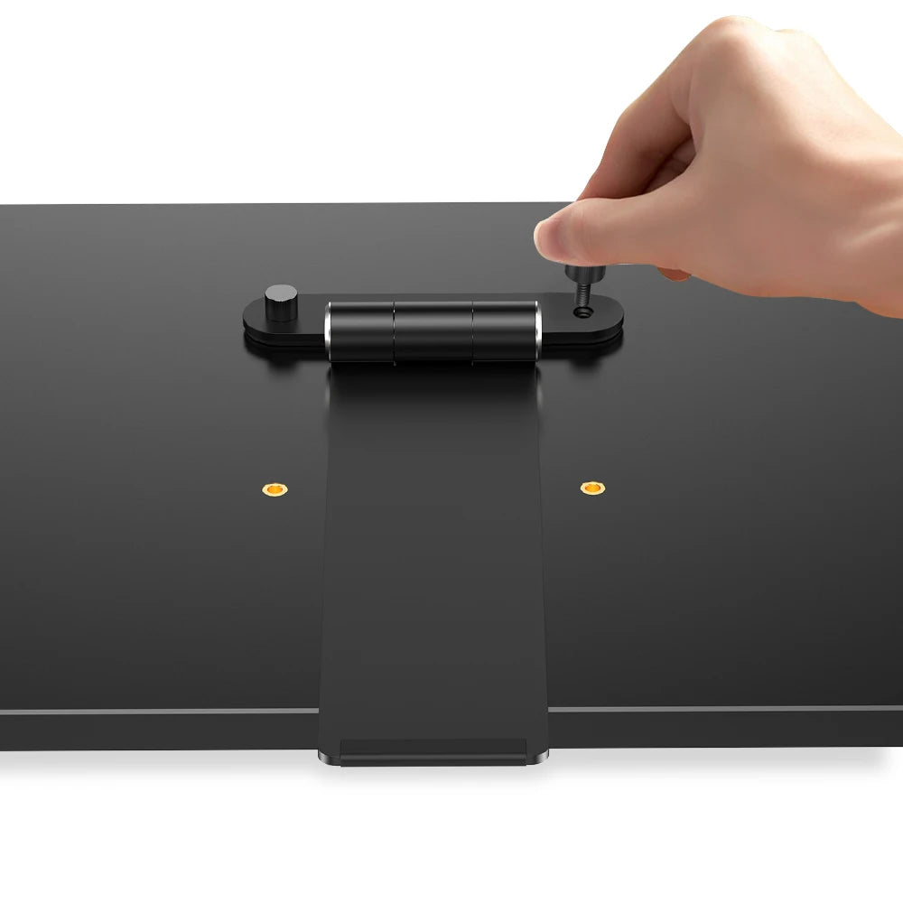 UPERFECT Portable Monitor VESA Stand with Hand Screw Desk Mount Freestanding fits M3/M4*75MM Monitor with Swivel/Tilt/Rotation