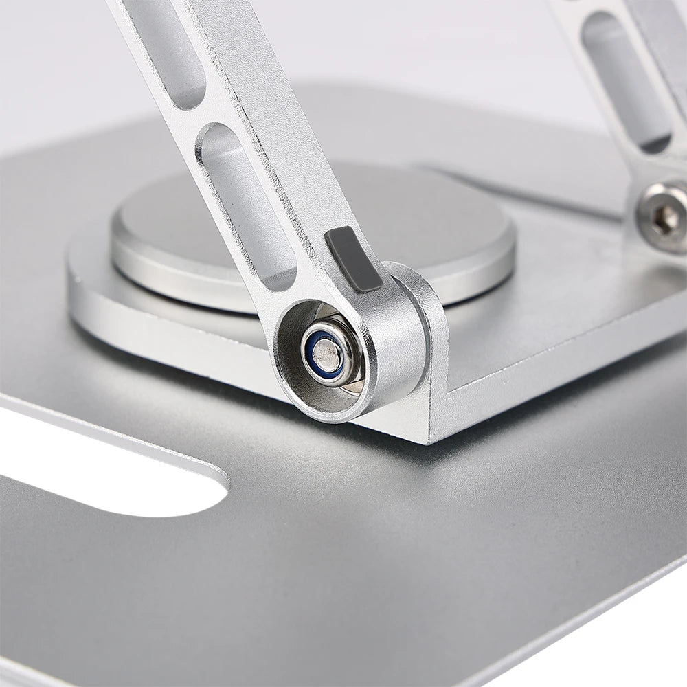 UPERFECT Adjustable Computer Stand with 360 Rotating Base Folding Laptop Riser for Desk Notebook MacBook Monitor up to 19inch