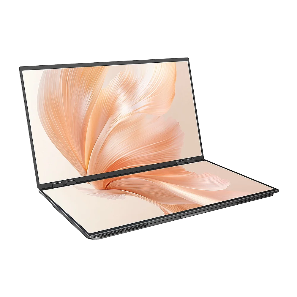 UPERFECT Delta 23.8" 100Hz Dual Portable Monitor 1080P Stacked Displays USB-C HDMI Triple Laptop Screen Extender for Laptop PC
