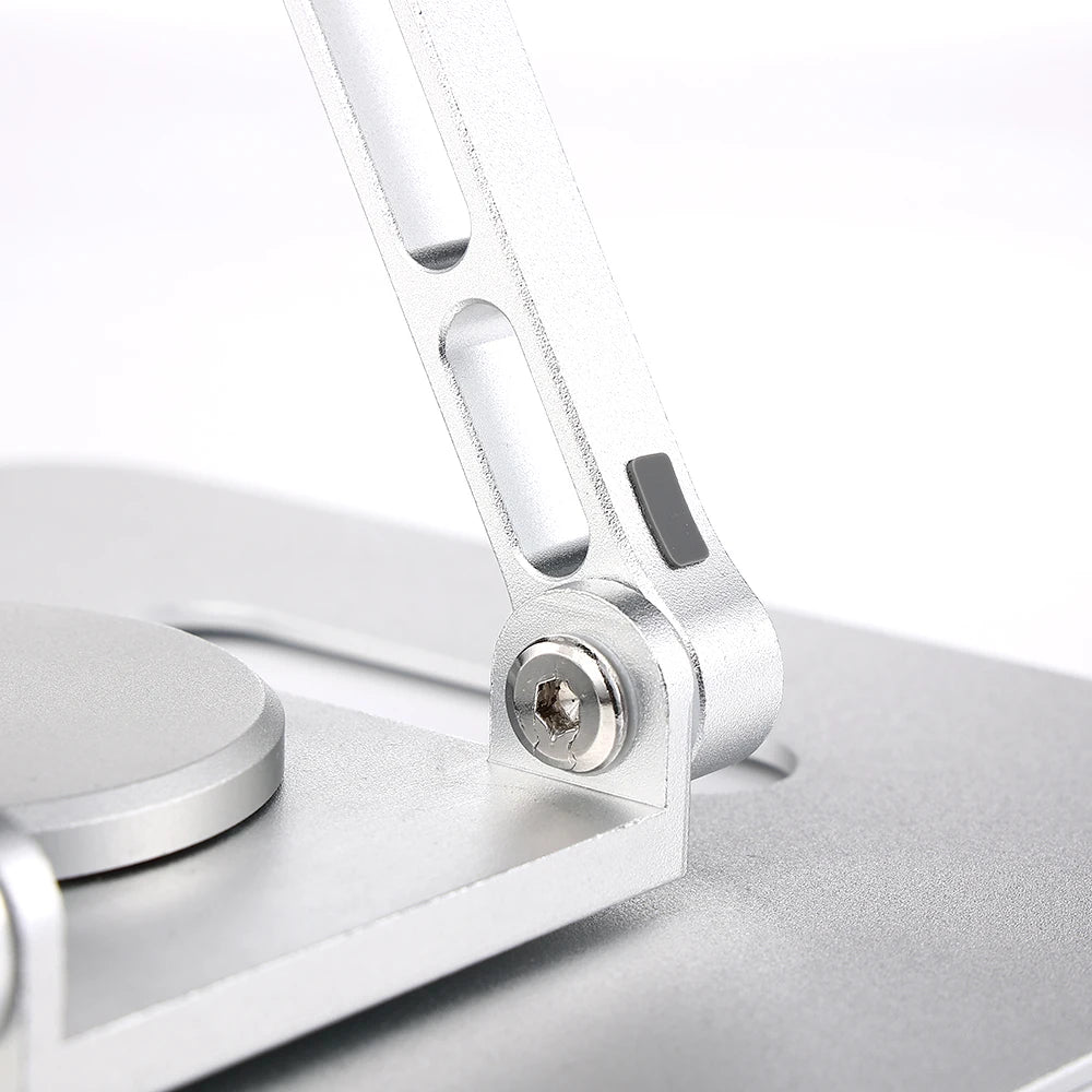 UPERFECT Adjustable Computer Stand with 360 Rotating Base Folding Laptop Riser for Desk Notebook MacBook Monitor up to 19inch